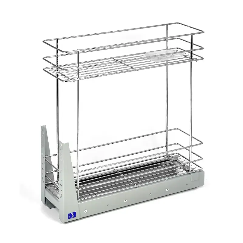 Cargo Mini, 200 mm, 2 półki, chrom, cichy domyk Kup online