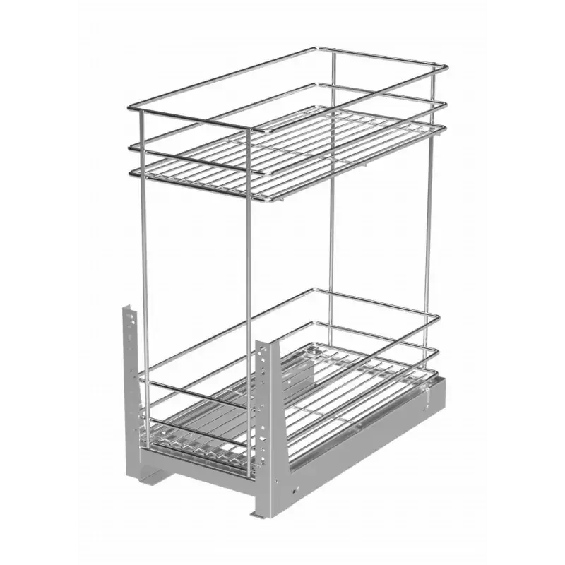 Kup online Cargo Mini, 600 mm, 2 półki, srebrne, cichy domyk