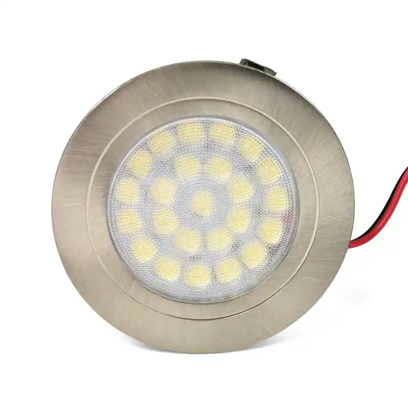 Oprawa Meblowa LED Okrągła, DL-42, inox, zimny biały Oferta