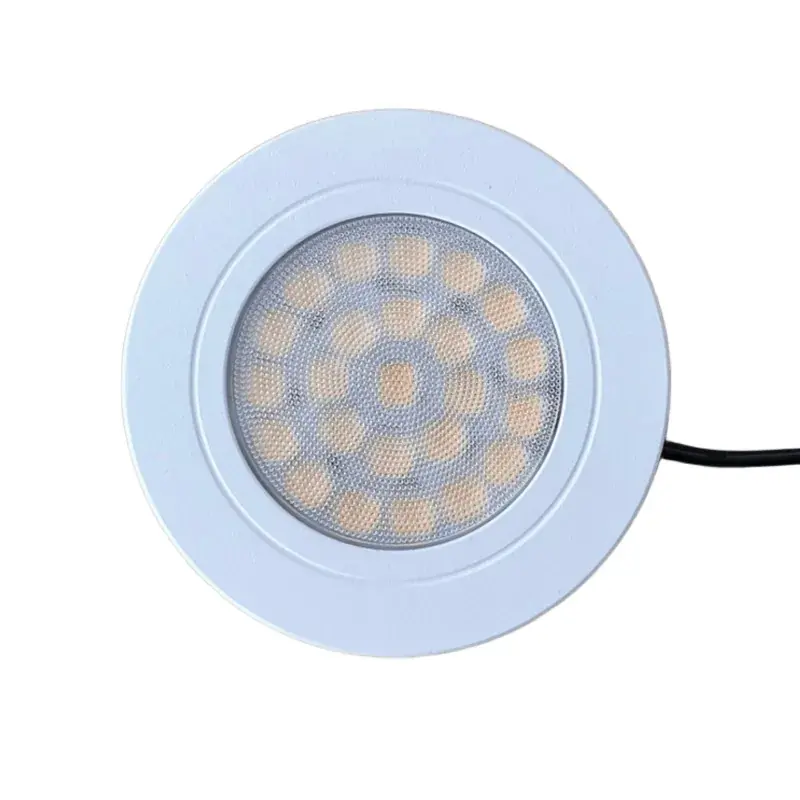 Oprawa Meblowa LED Okrągła, DL-42, Biały, ciepły biały Najlepsza cena