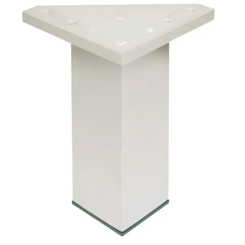 Nóżka tworzywo - PN06, H-100mm, aluminium (wycofany) Ograniczona ilość