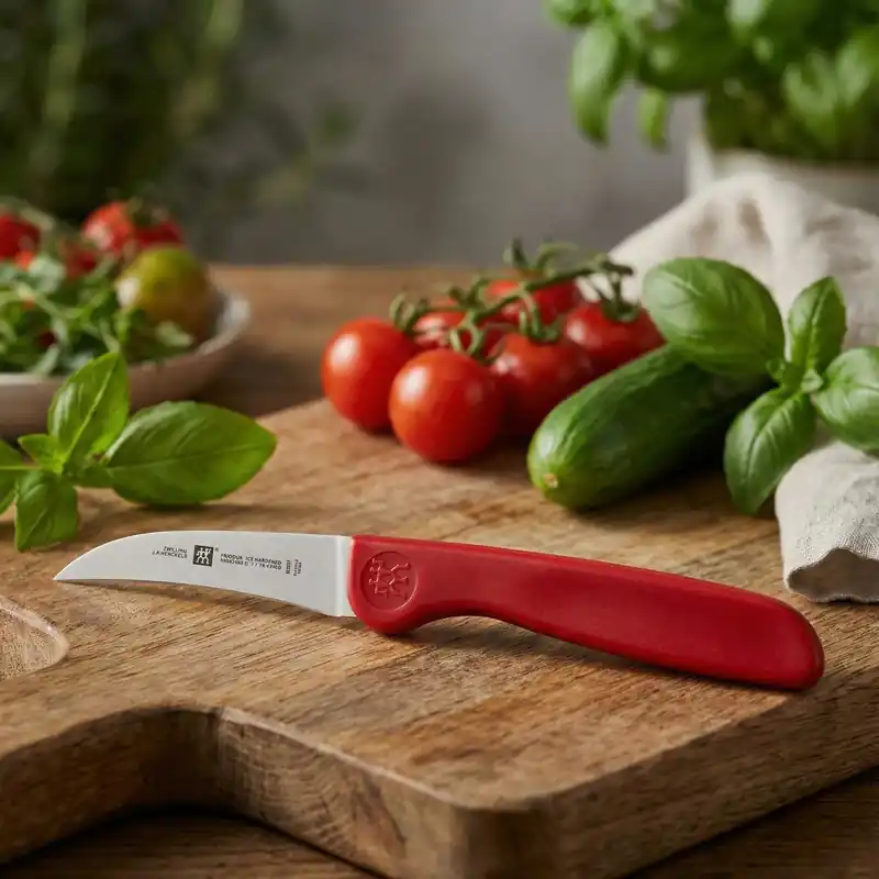 ZWILLING Twin Grip 5 cm czerwony - nóż do warzyw i owoców ze stali nierdzewnej Niska cena