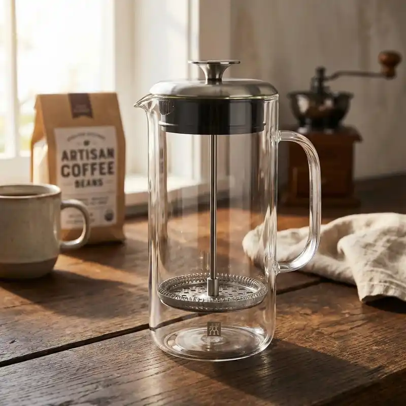 ZWILLING Sorrento 0,75 l - french press / zaparzacz do kawy tłokowy szklany Ekspresowa dostawa