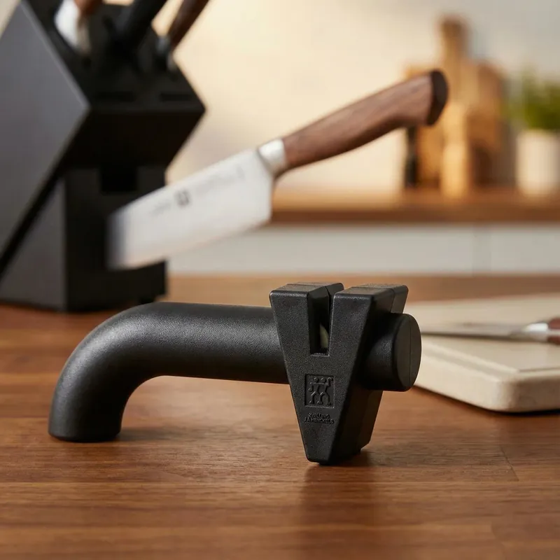 ZWILLING TWIN SHARP Stalowo-ceramiczna ostrzałka krążkowa Wysoka jakość