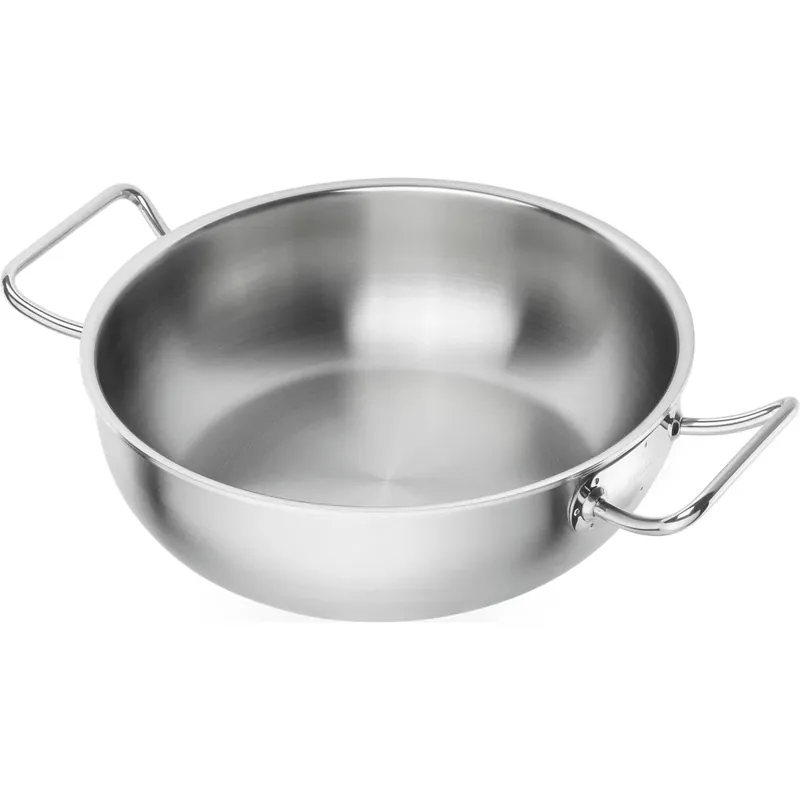 ZWILLING Pro 30 cm - patelnia / wok ze stali nierdzewnej z dwoma uchwytami Bezpieczna płatność