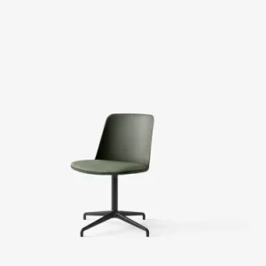 Wyjątkowa oferta &Tradition krzesło RELY HW12 brązowo-zielone - różne obicia